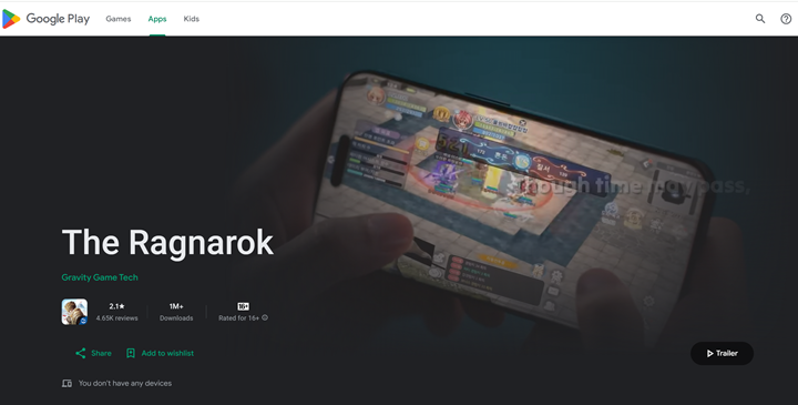 ค้นหา Ragnarok Online บน Google Play Store